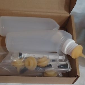 Pet feeding bottles